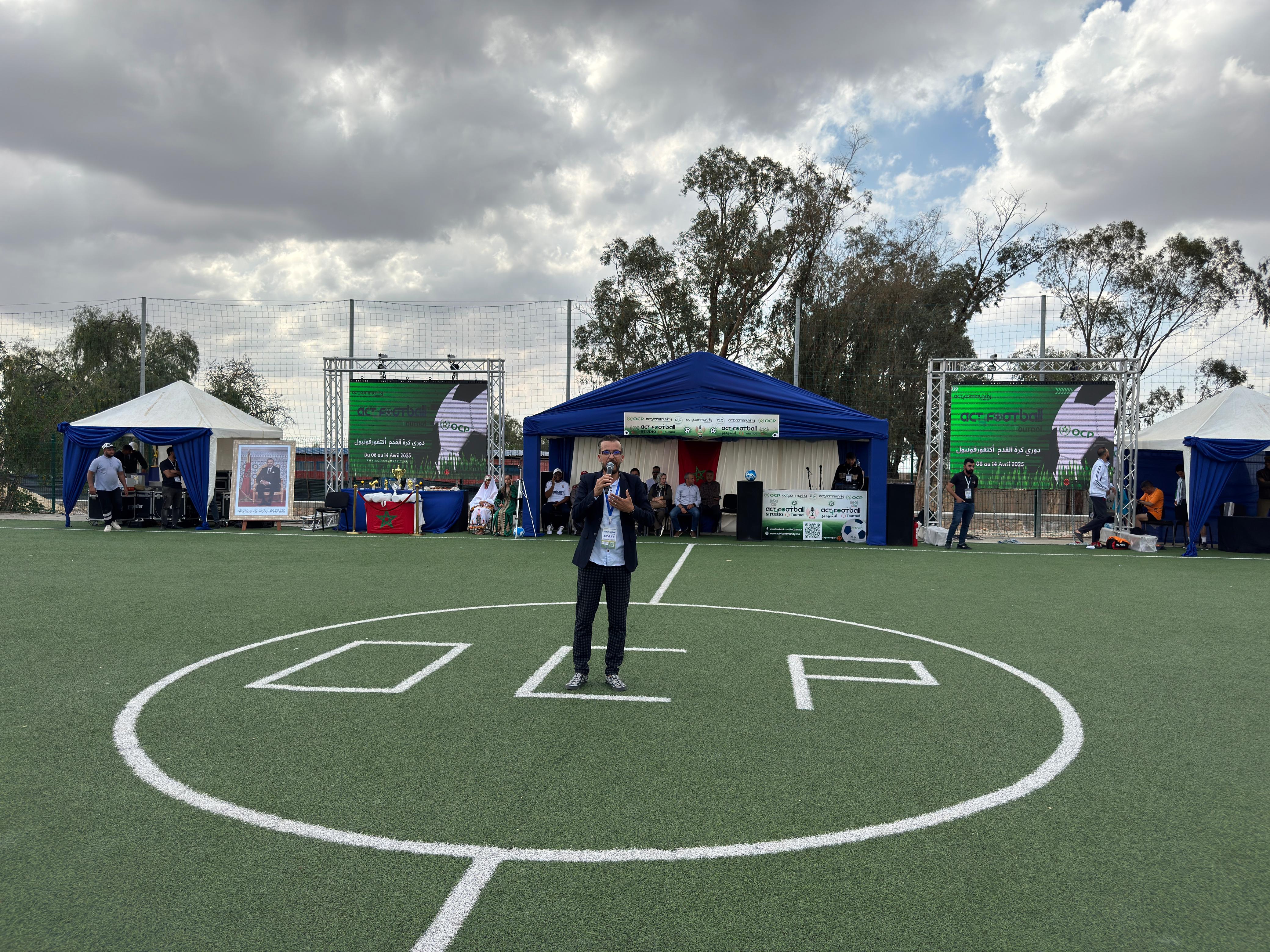 tournoi football Maroc animation coupe afrique 2026 tournoi entreprise Maroc organisation tournoi sportif Casablanca